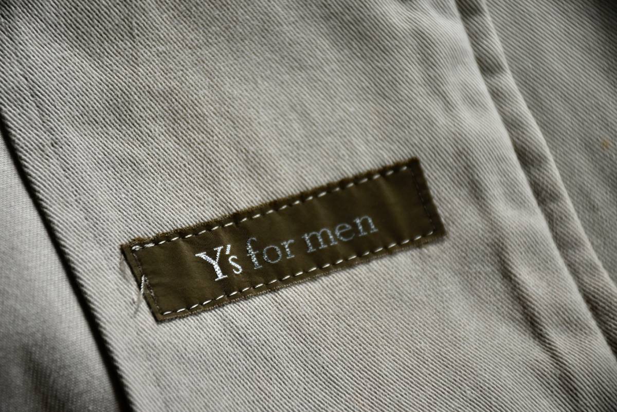 希少 日本製 レア アーカイブ Y’s for men ワイズフォーメン Yohji Yamamoto ヨウジヤマモト ブルゾン ドリズラー ジャケット カーキ