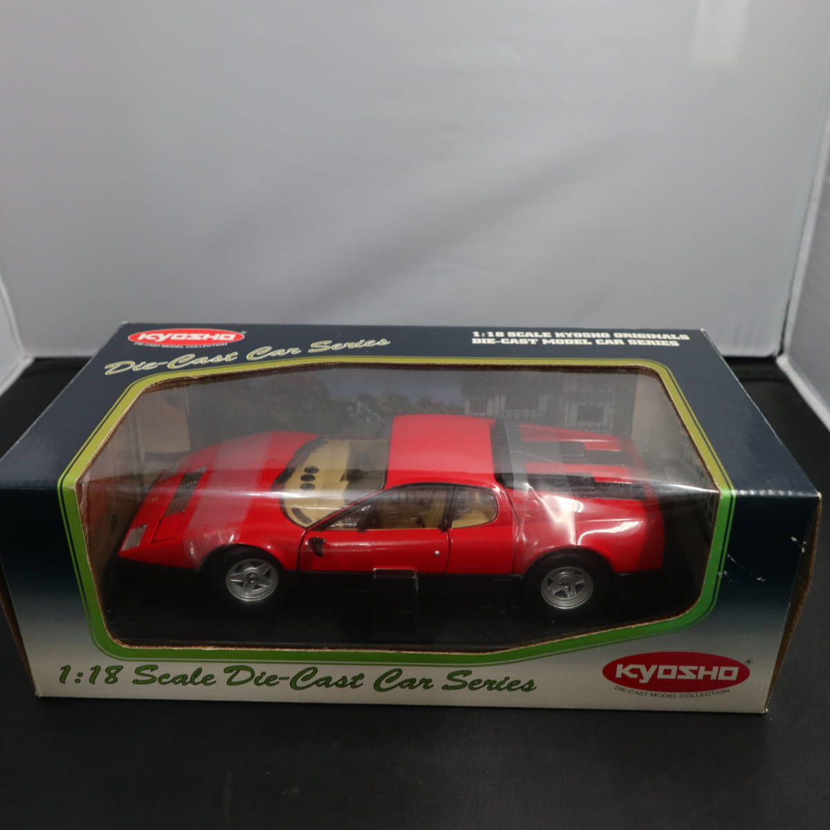 FERRARI 365GT4/BB フェラーリ RED レッド 京商 KYOSHO 1/18 No.08173R 