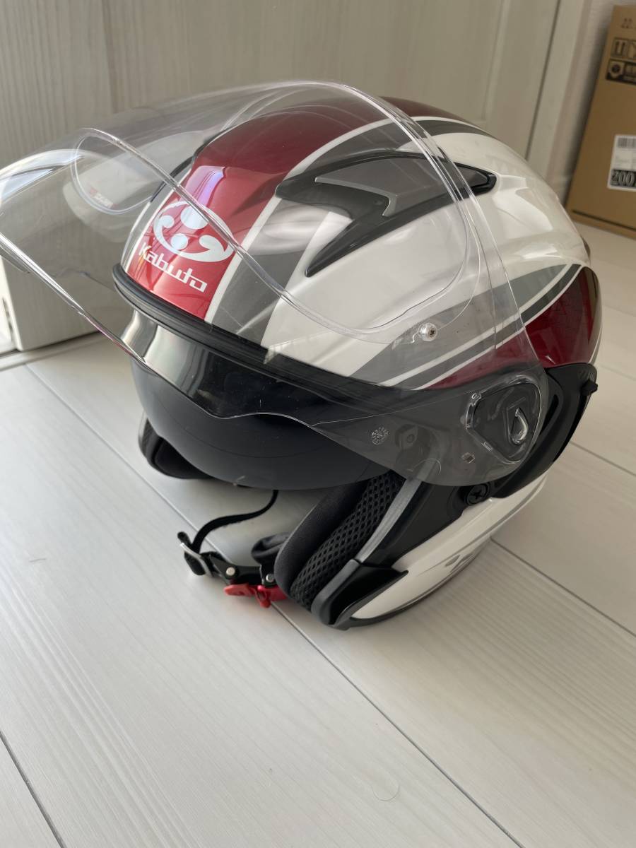 □OGK□Kabuto□EXCEED□DEUCE□XLサイズ□中古｜ジェットヘルメット