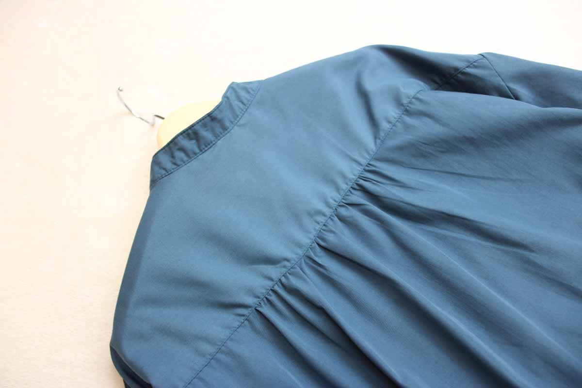 5 1 キーネック前開きシャツワンピース ブルーグリーン Mサイズ 売買されたオークション情報 Yahooの商品情報をアーカイブ公開 オークファン Aucfan Com