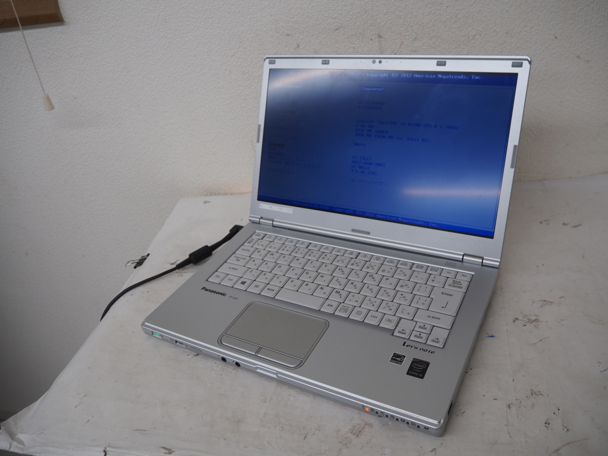 Panasonic note Toughbook Let's CF-LX3 Core Used : - i5 SSD Lets
