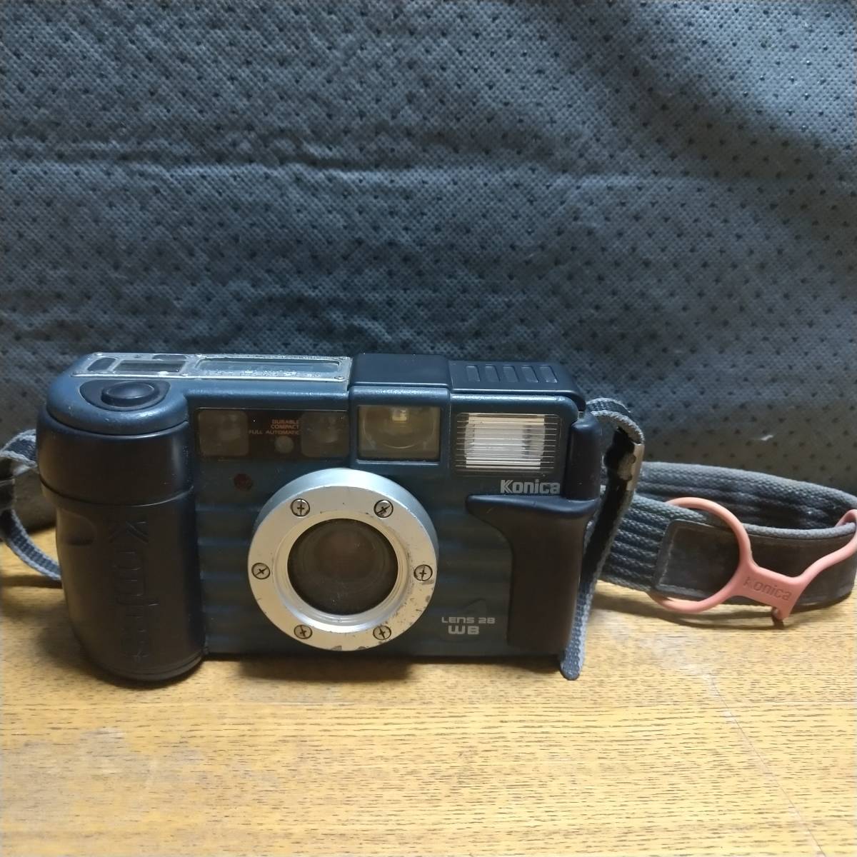 【良好品】★Konica コニカ 現場監督 WB28 コンパクトフィルムカメラ ★完動品★ コニカ 現場監督 Konica シャッターOK・ジャンクKonica 人気の現場用 GENBAKANTOKU