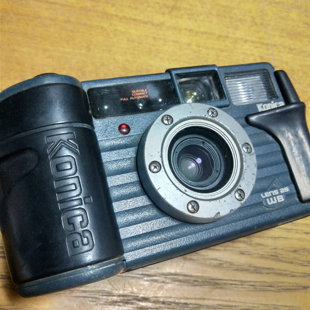 【良好品】★Konica コニカ 現場監督 WB28 コンパクトフィルムカメラ ★完動品★ コニカ 現場監督 Konica シャッターOK・ジャンクKonica 人気の現場用 GENBAKANTOKU