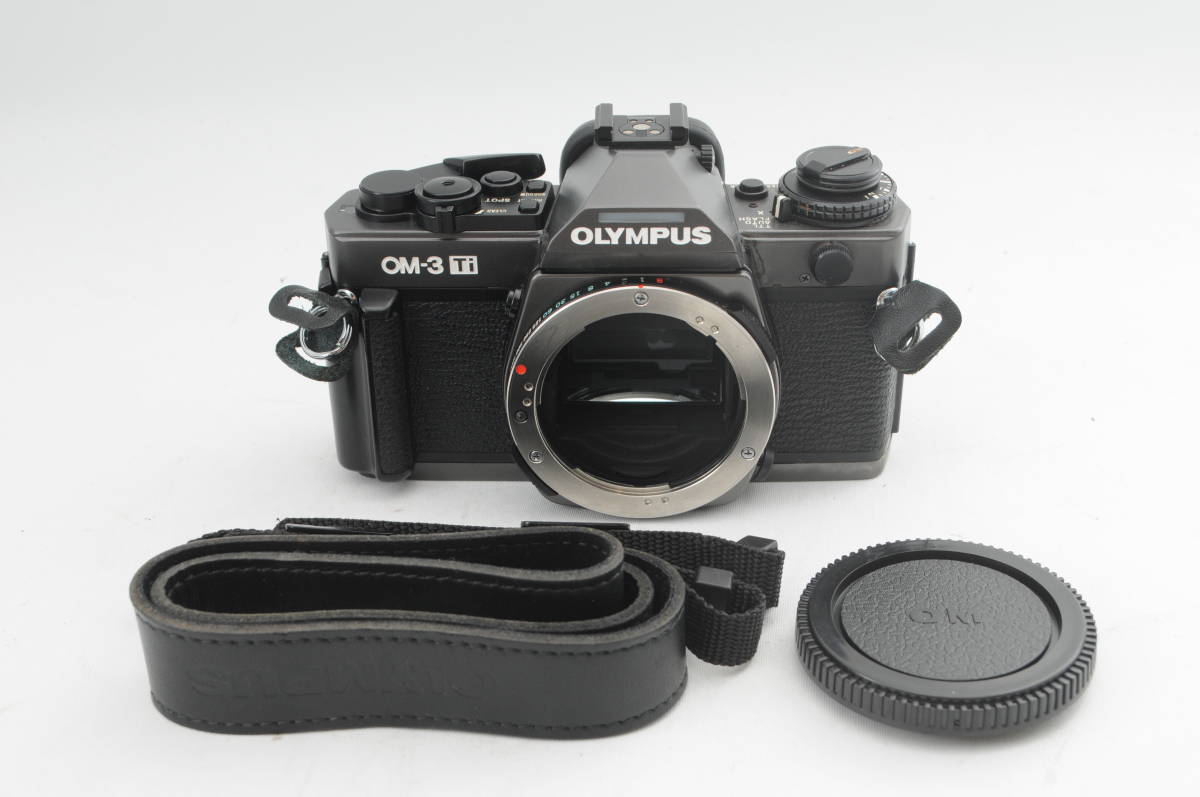 ☆完動品☆ OLYMPUS オリンパス OM-3 Ti ボディ ☆清潔感のある綺麗な 