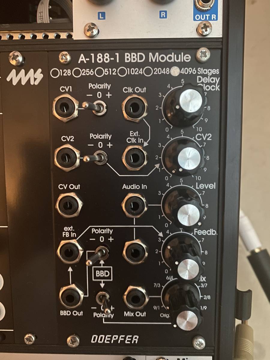 ほぼ未使用品 Doepfer | A-188-1-DV BBD 4096 Stage 元箱付属品完備 