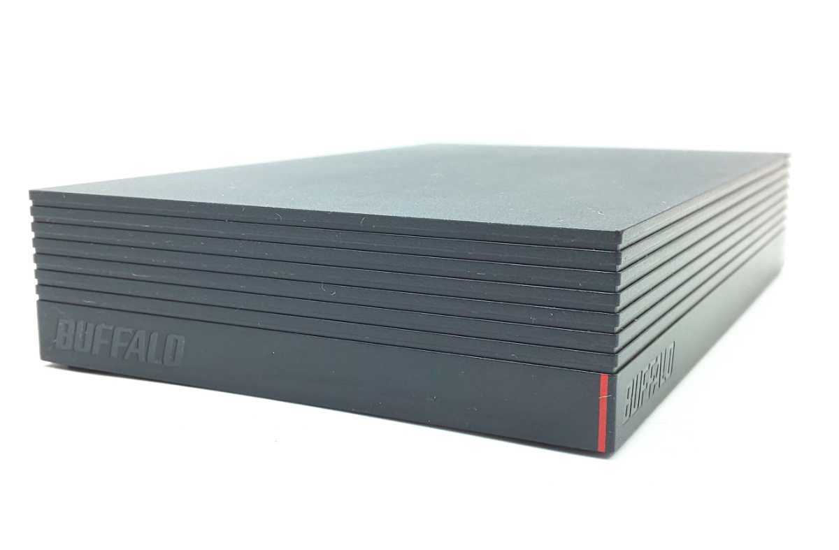 通電確認済み☆ 外付けHDD 4.0TB バッファロー HD-NRLD4.0U3-BA 