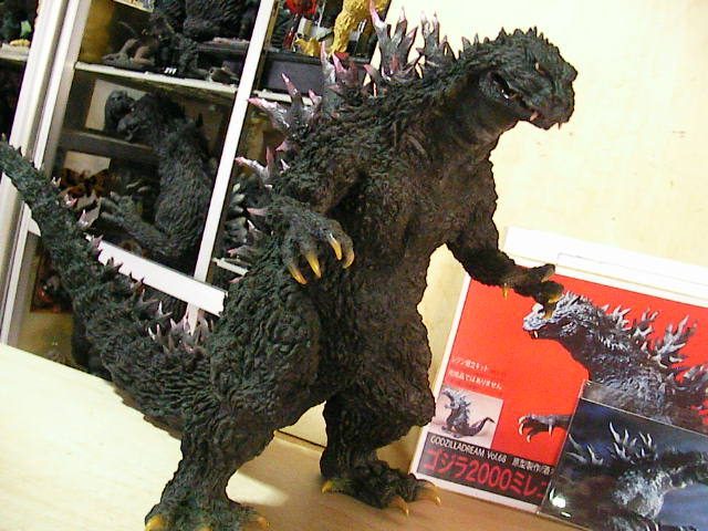 レジンキャストキット アメリカ版ゴジラ(ベース付) 原型製作/酒井