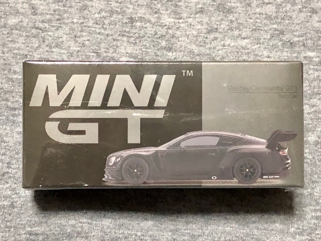 MINI-GT 1/64 MGT00177-R ベントレー コンチネンタル GT3 テストカー