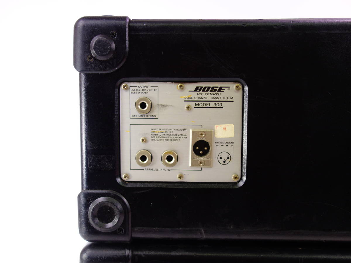 ☆BOSE PA用サブウーファー Acoustimass Model 303 ペアセット サブウーファー Acoustimass BOSE I ベースモジュールシリーズ (ボーズ)