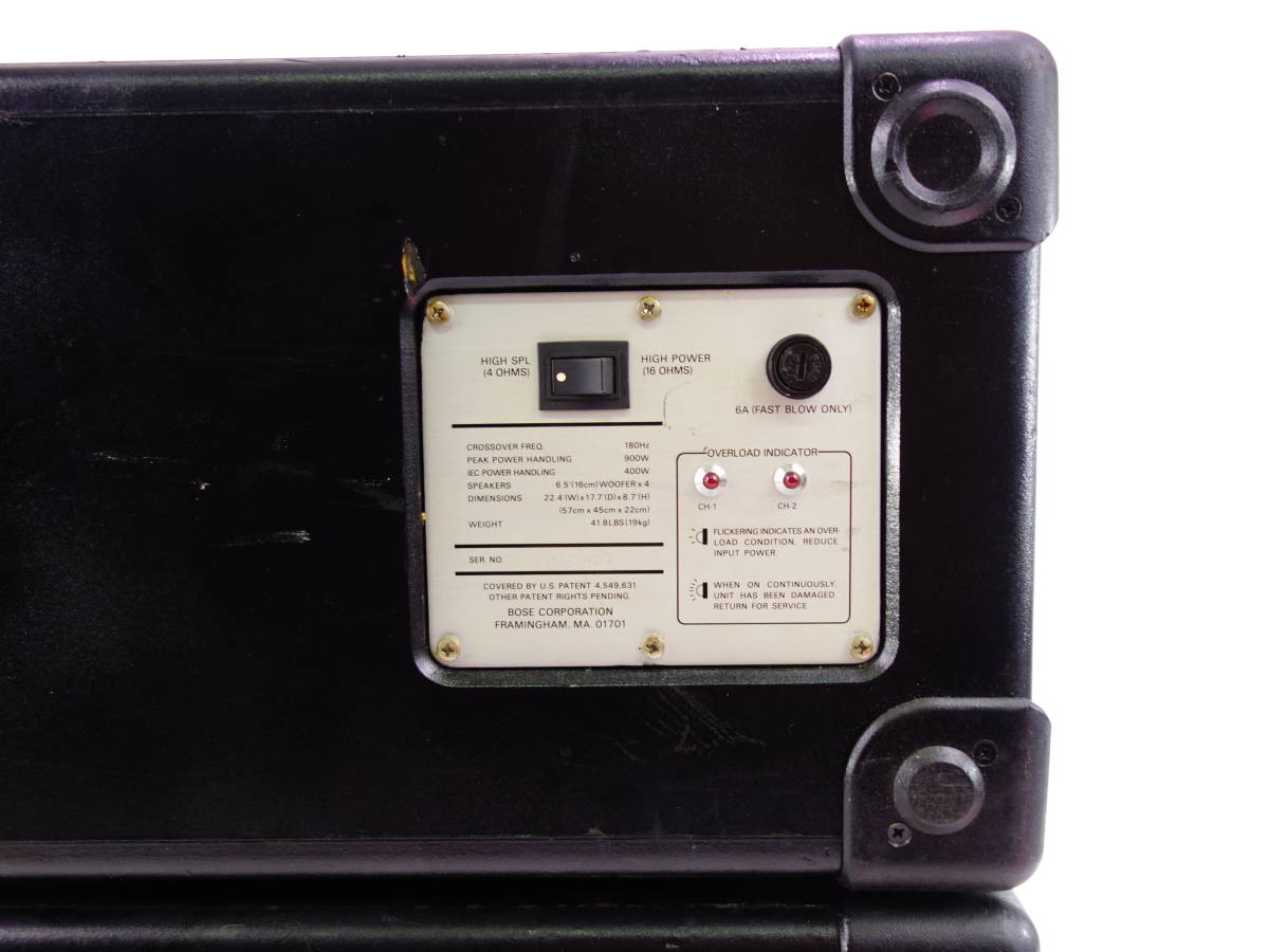 ☆BOSE PA用サブウーファー Acoustimass Model 303 ペアセット サブウーファー Acoustimass BOSE I ベースモジュールシリーズ (ボーズ)