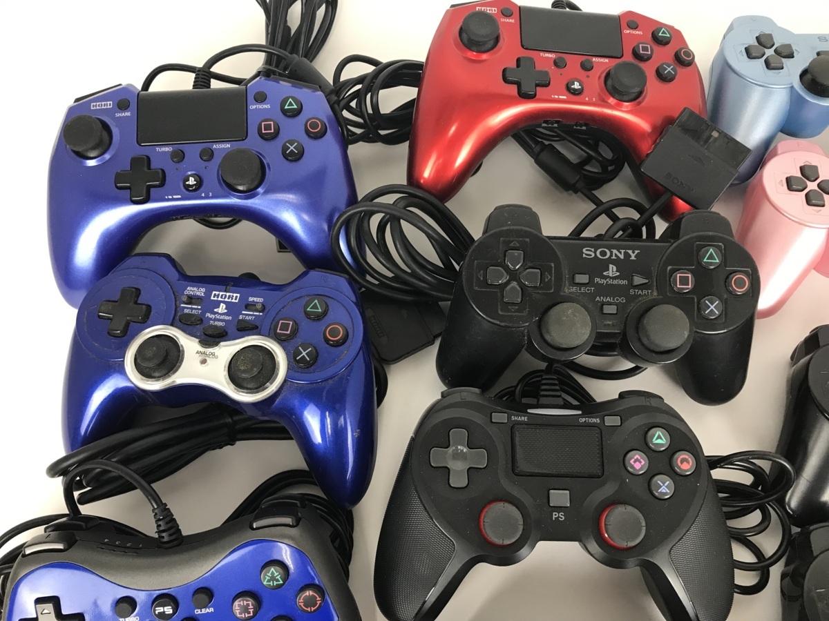 ジャンク品】☆ソニー系コントローラー まとめ売り ☆PS2/PS3等 ☆未 
