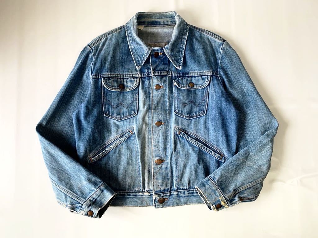 雰囲気抜群 70〜80's Wrangler 126PW デニムジャケット Gジャン
