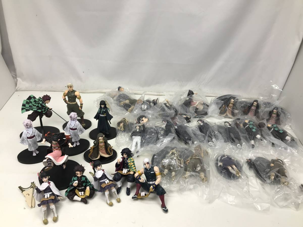 04560】鬼滅の刃 フィギュア詰め合わせ（禰豆子・炭治郎・累・宇髄天元 