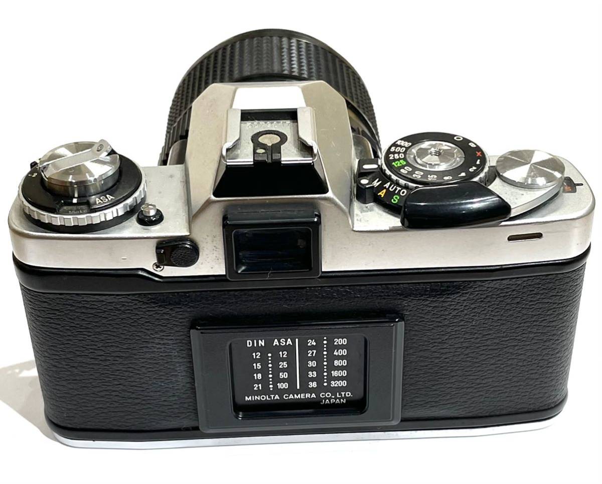XD MINOLTA（ミノルタ）XD／世界初の両優先一眼レフは上質な操作感