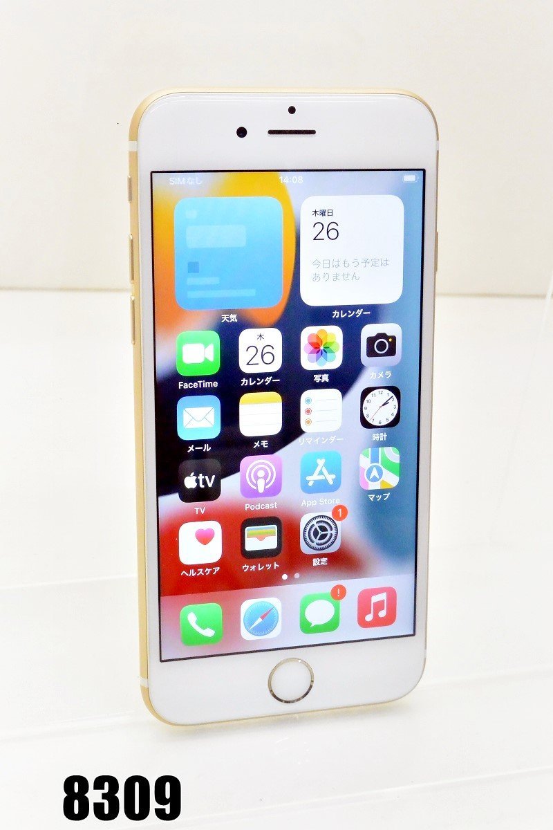 ジャンク] SoftBank SIMロック解除済Apple iPhone6S 32GB ゴールド