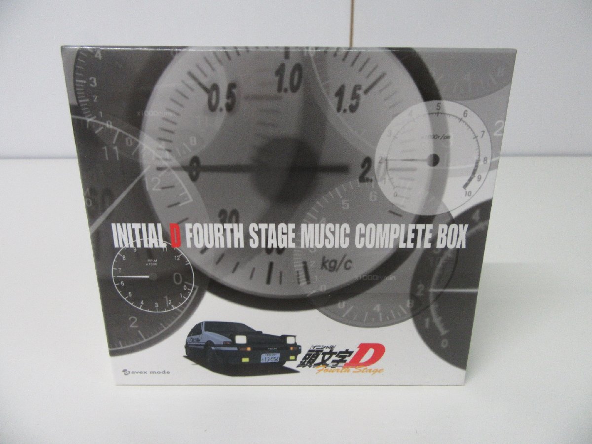 MUSIC FOURTH STAGE BOX COMPLETE 頭文字D Fourth Stage 頭文字