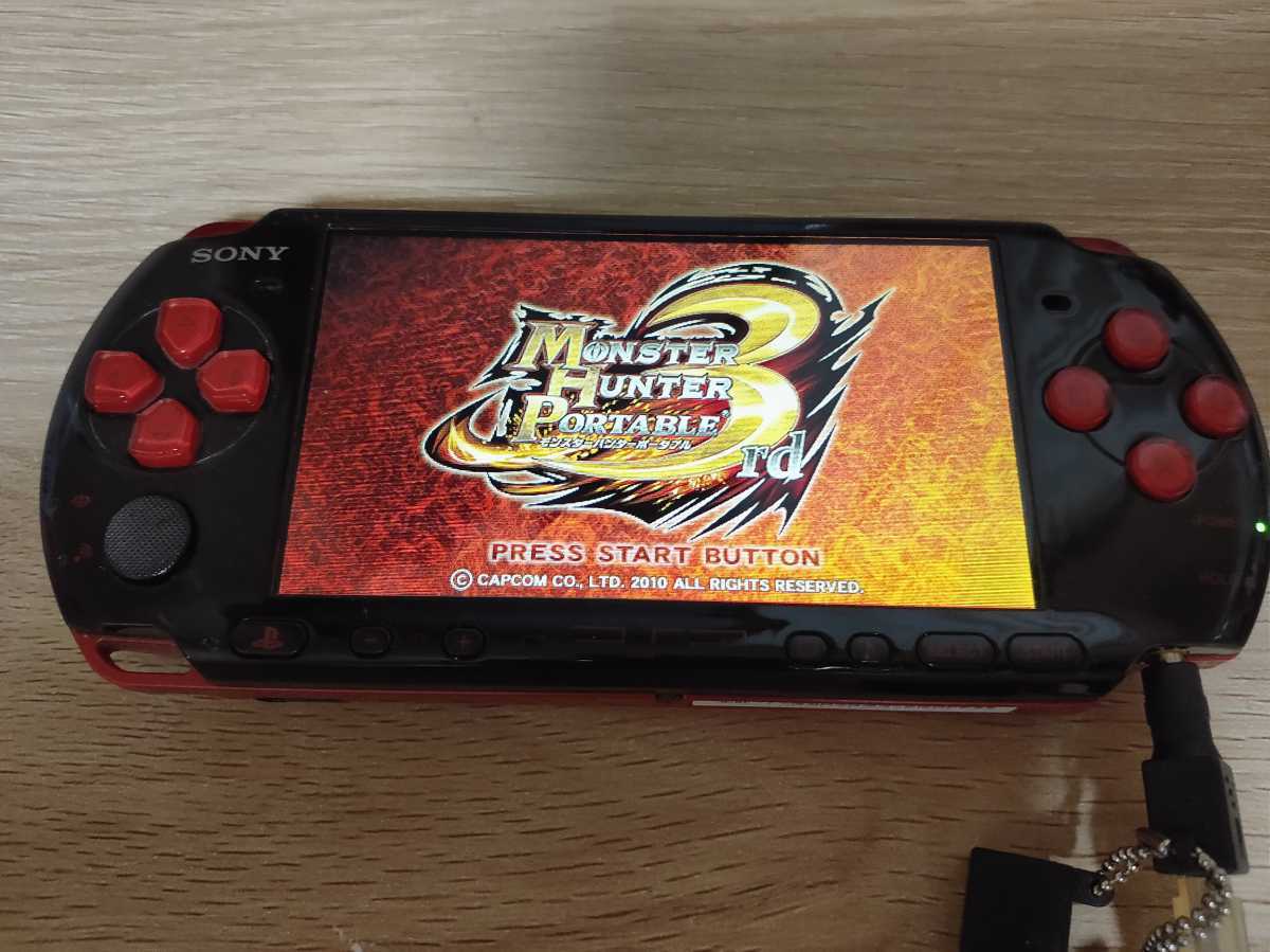 HOT，格安 ジャンク PSP 本体のみ PSP-3000 ブラック/レッド(PSP3000シリーズ)｜売買されたオークション情報、yahooの商品情報をアーカイブ公開 - オークファン PSP本体