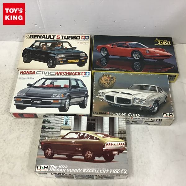 【本物保証，格安】 1円 タミヤ 他 1/24 ディノ246GT ホンダ シビック3ドア 等(プラモデル)｜売買されたオークション情報、yahooの商品情報をアーカイブ公開 - オークファン その他