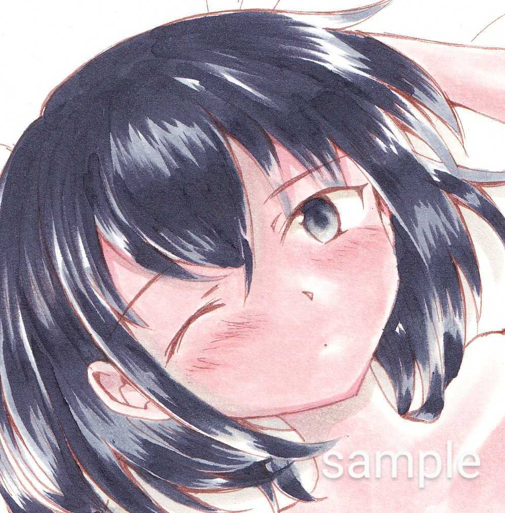 オリジナル手描きイラスト B5 細目水彩 黒髪少女 手描きイラスト 売買されたオークション情報 Yahooの商品情報をアーカイブ公開 オークファン Aucfan Com