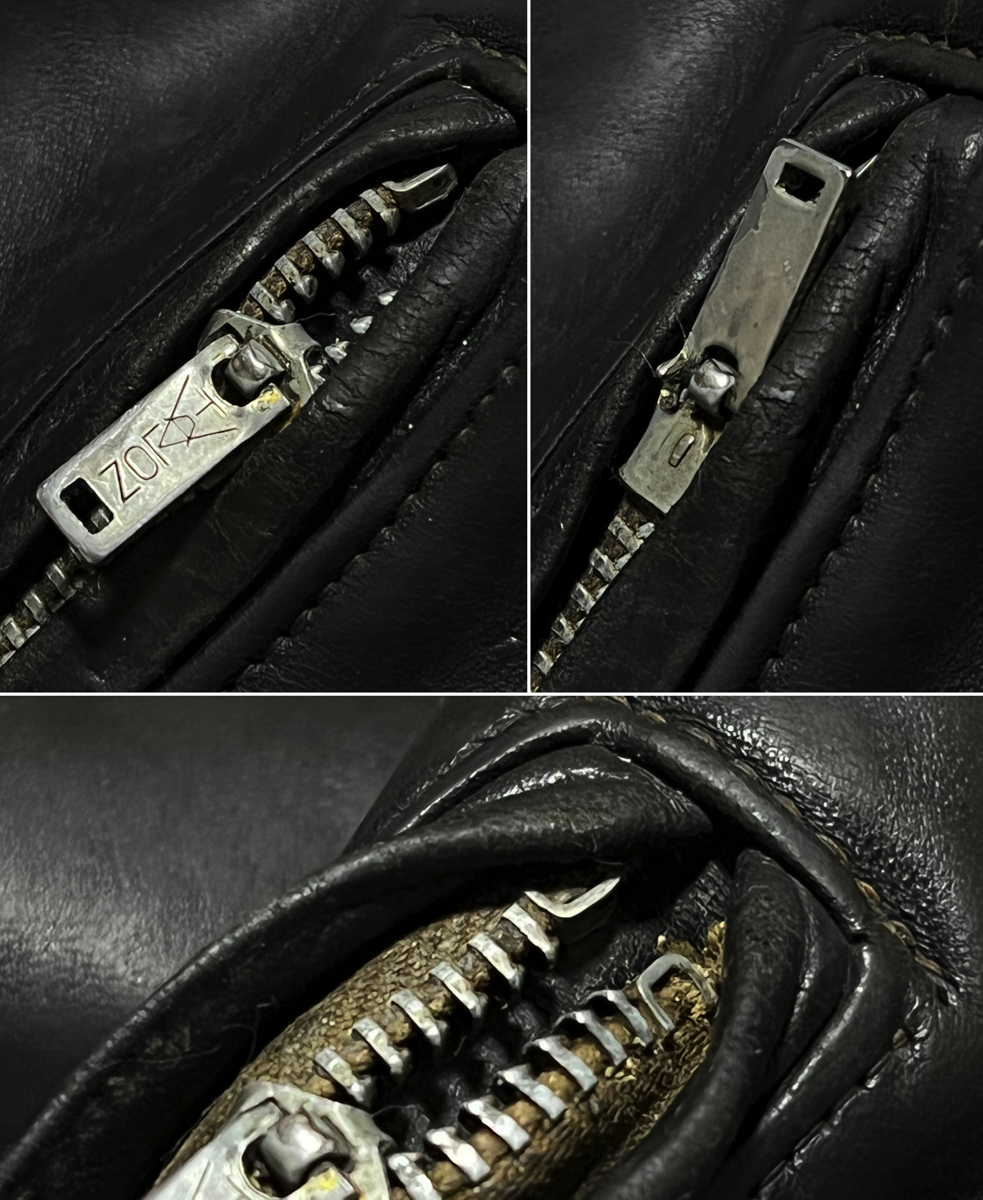 ヴィンテージ　スポーツジャッケットホースハイド　40s 50sタロン talon ヴィンテージ スポーツジャッケットホースハイド 40s 50sタロン talon