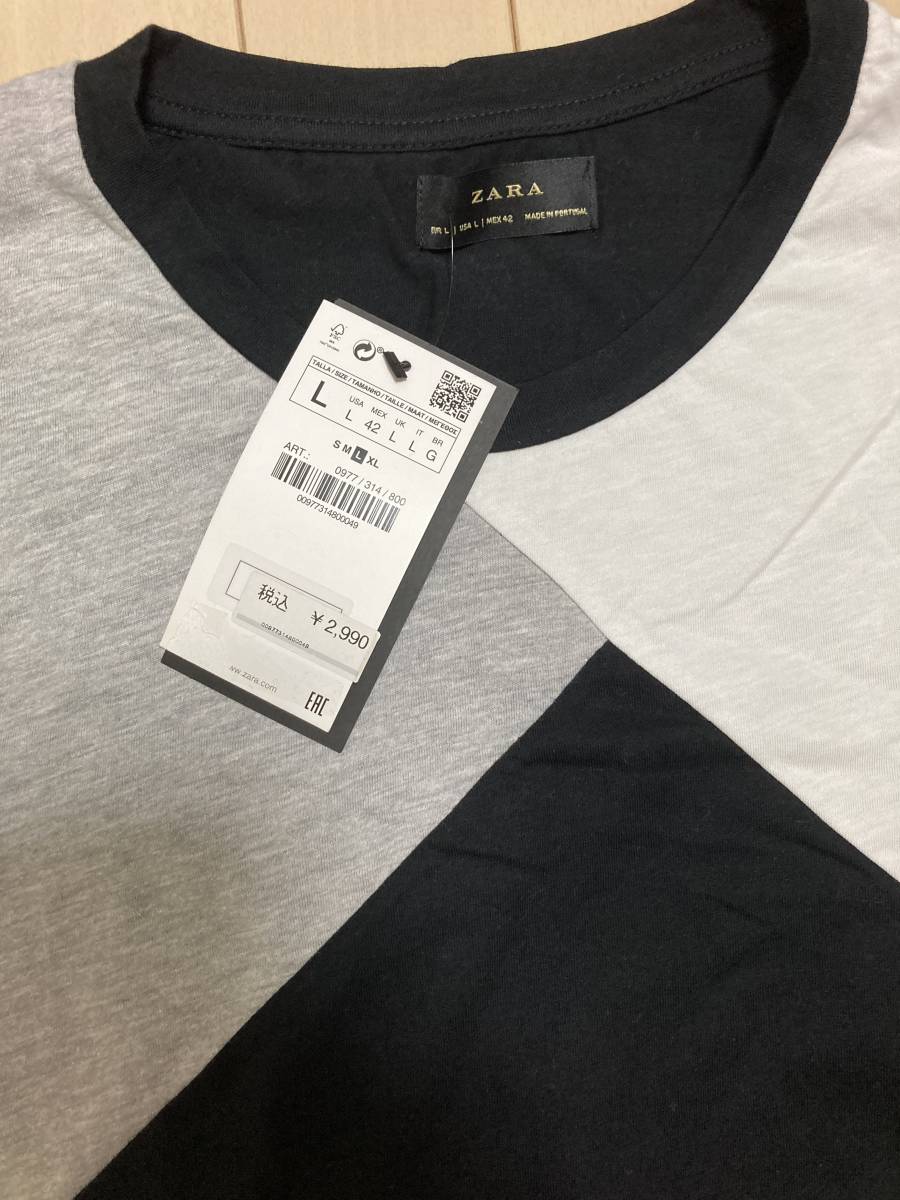 Zaraメンズ Tシャツ Lサイズ タグ付き 男性用 売買されたオークション情報 Yahooの商品情報をアーカイブ公開 オークファン Aucfan Com