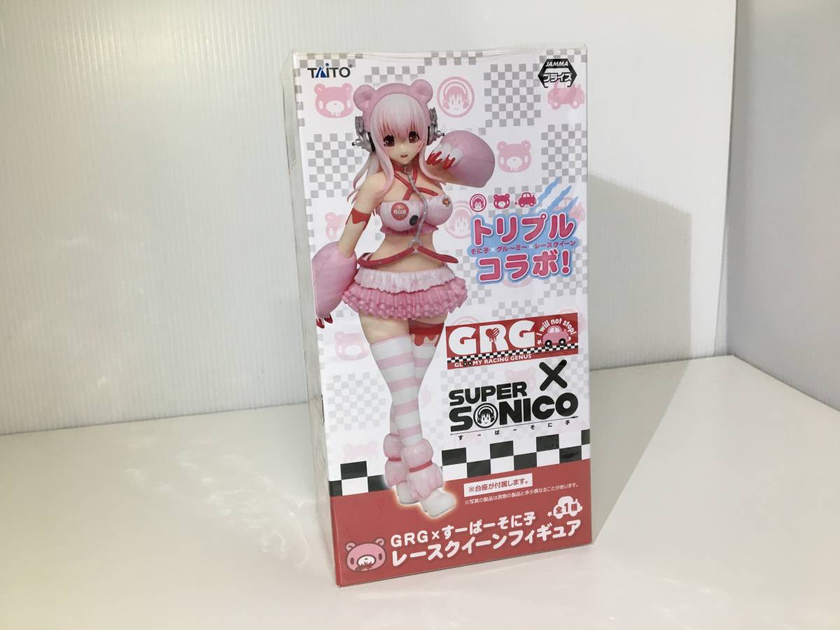 新品 美品GRG × すーぱーそに子 レースクィーン フィギュア グルーミー