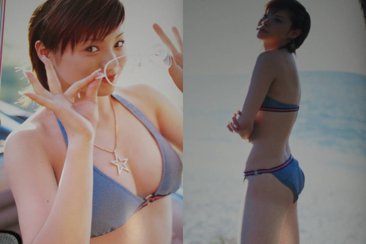 写真集 松浦亜弥 まっ ちゅら 17歳水着 ポスター付き 04年初版 定価2750円 ま行 売買されたオークション情報 Yahooの商品情報をアーカイブ公開 オークファン Aucfan Com