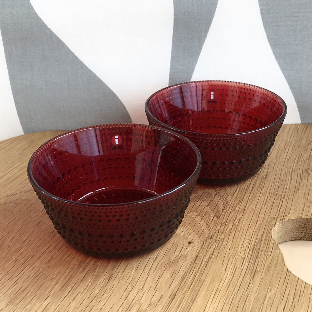 限定SALE，定番 2個 iittala イッタラ カステヘルミ ボウル 230ml クランベリー(イッタラ)｜売買されたオークション情報、yahooの商品情報をアーカイブ公開 - オークファン イッタラ