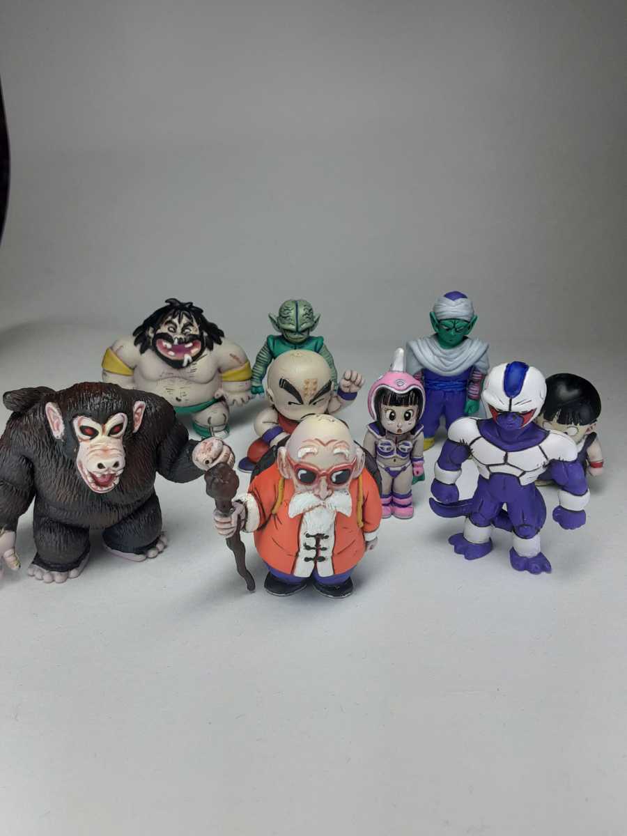 ドラゴンボール 消しゴム 塗装 改修 リペイント 完成品 9体セット ドラ 