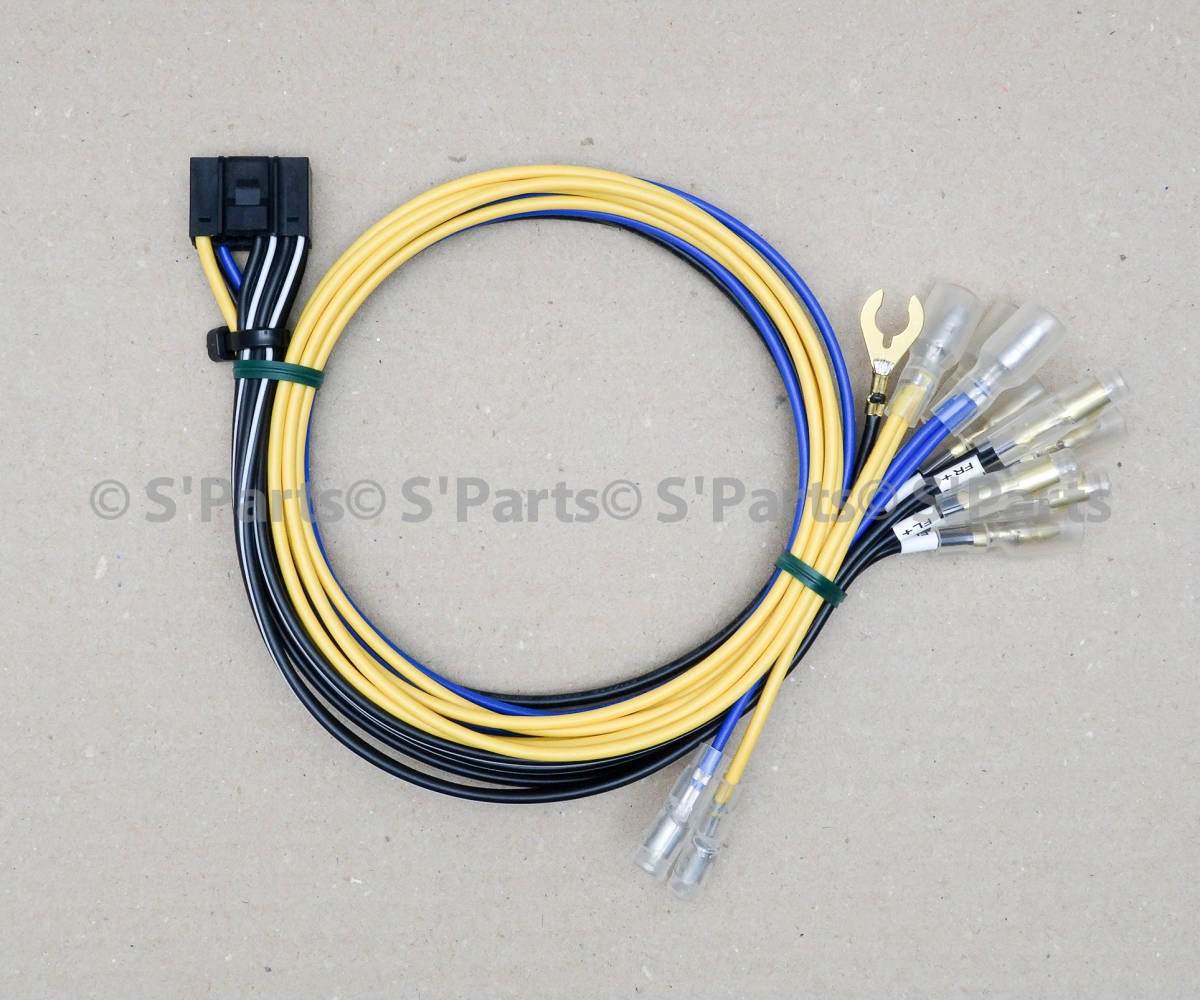 カロッツェリア GM-D1400Ⅱ GM-D1400用 電源コード 高純度OFC