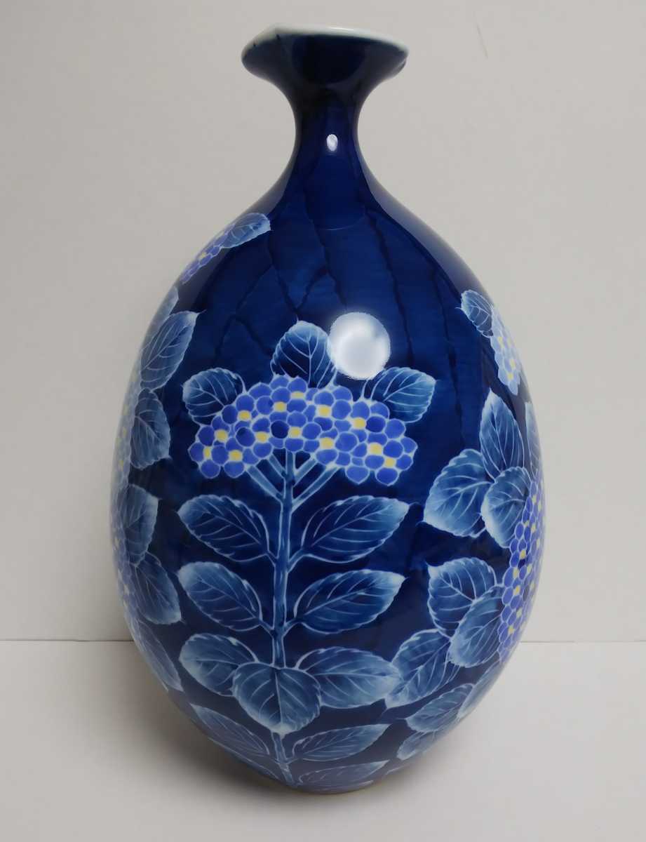 沈香壺 約130cm 薩摩焼 大壷 特大 花瓶 葵紋 飾り壺 金襴手金彩 花鳥鶴