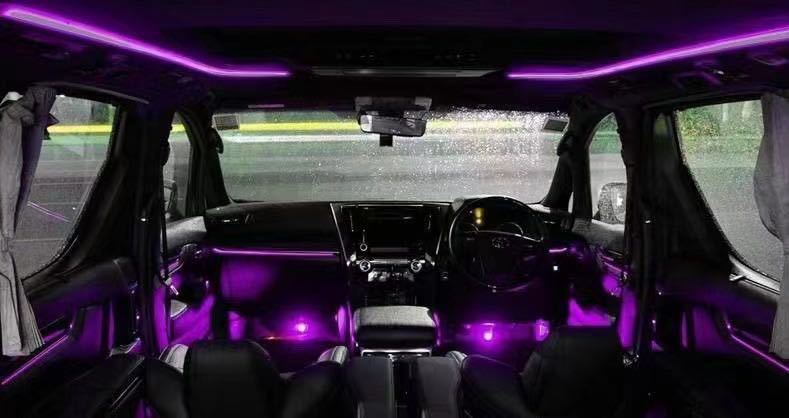 新品布改良版高品灯珠使用30系 アルファード ヴェルファイア ルーフカラーイルミネーション16色 LED