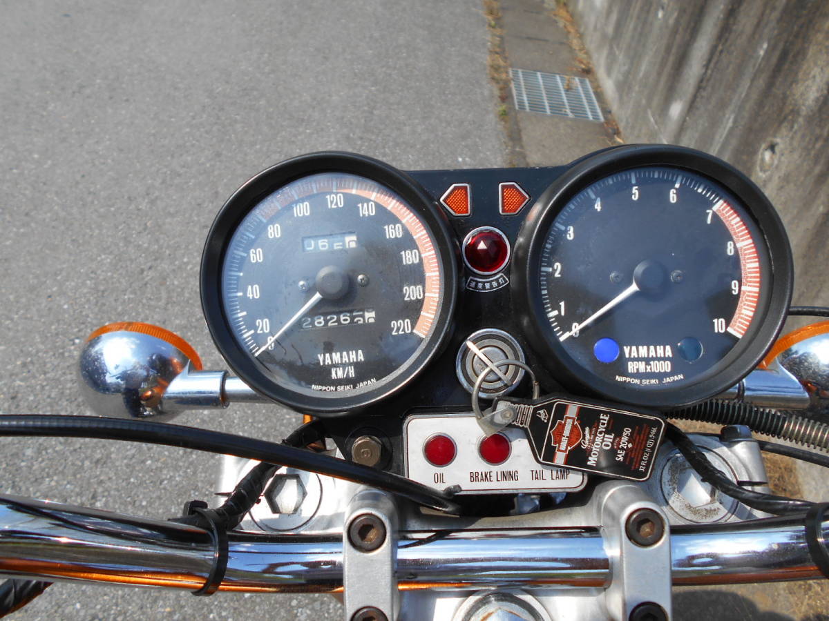 TX750 国内物 昭和48年登録 車検 令和6年5月 エンジン好調 