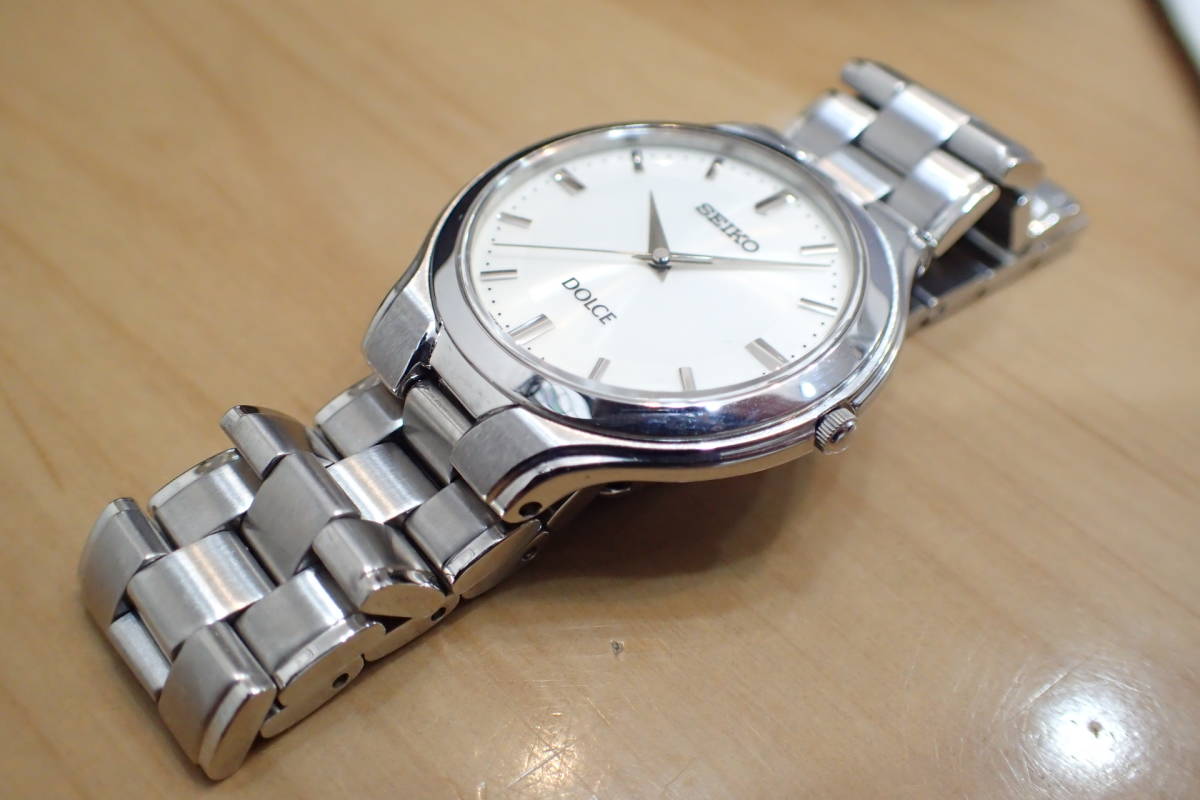 美品/動作品 セイコー/SEIKO DOLCE/ドルチェ ◇SACM107/8J41-0A10 