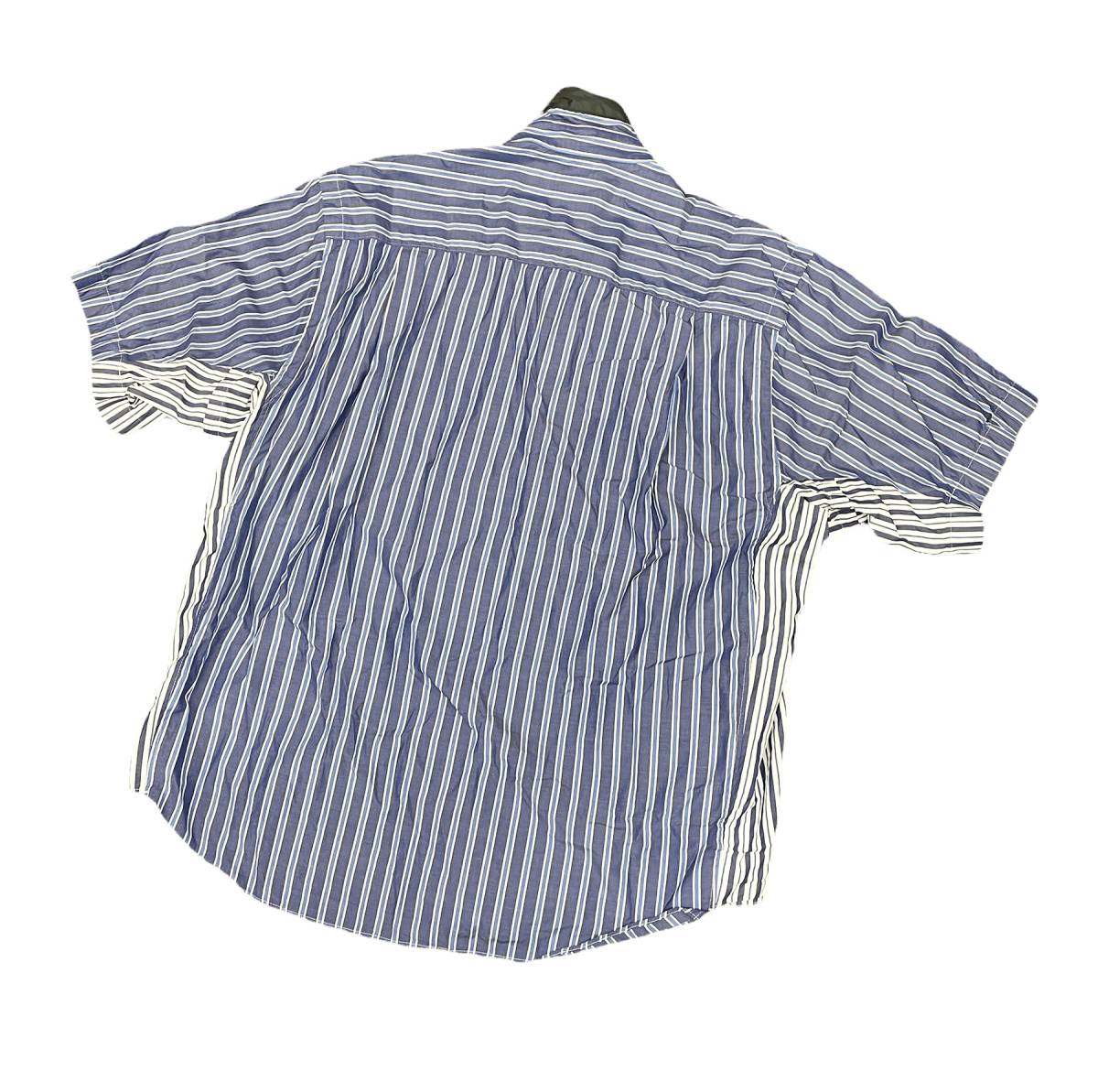名作 □ sacai 20SS SHORT SLEEVE POPLIN SHIRT 20-02307M レイヤード 