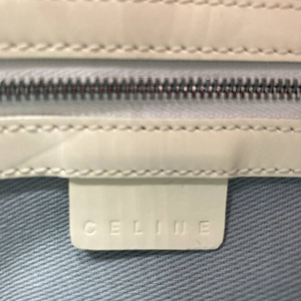 1円 【良品】 CELINE セリーヌ ミニ ハンドバッグ アクセサリーポーチ 