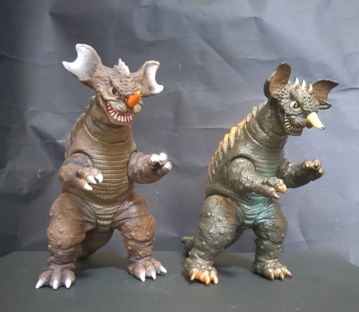ゴジラ怪獣ソフビ バラゴン 改造リペイント完成品(ゴジラ、怪獣)｜売買 