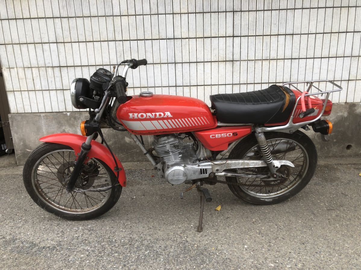 圧縮あり☆CB50s AC02 ホンダ レストアベース エンジン 部品取り(50cc 