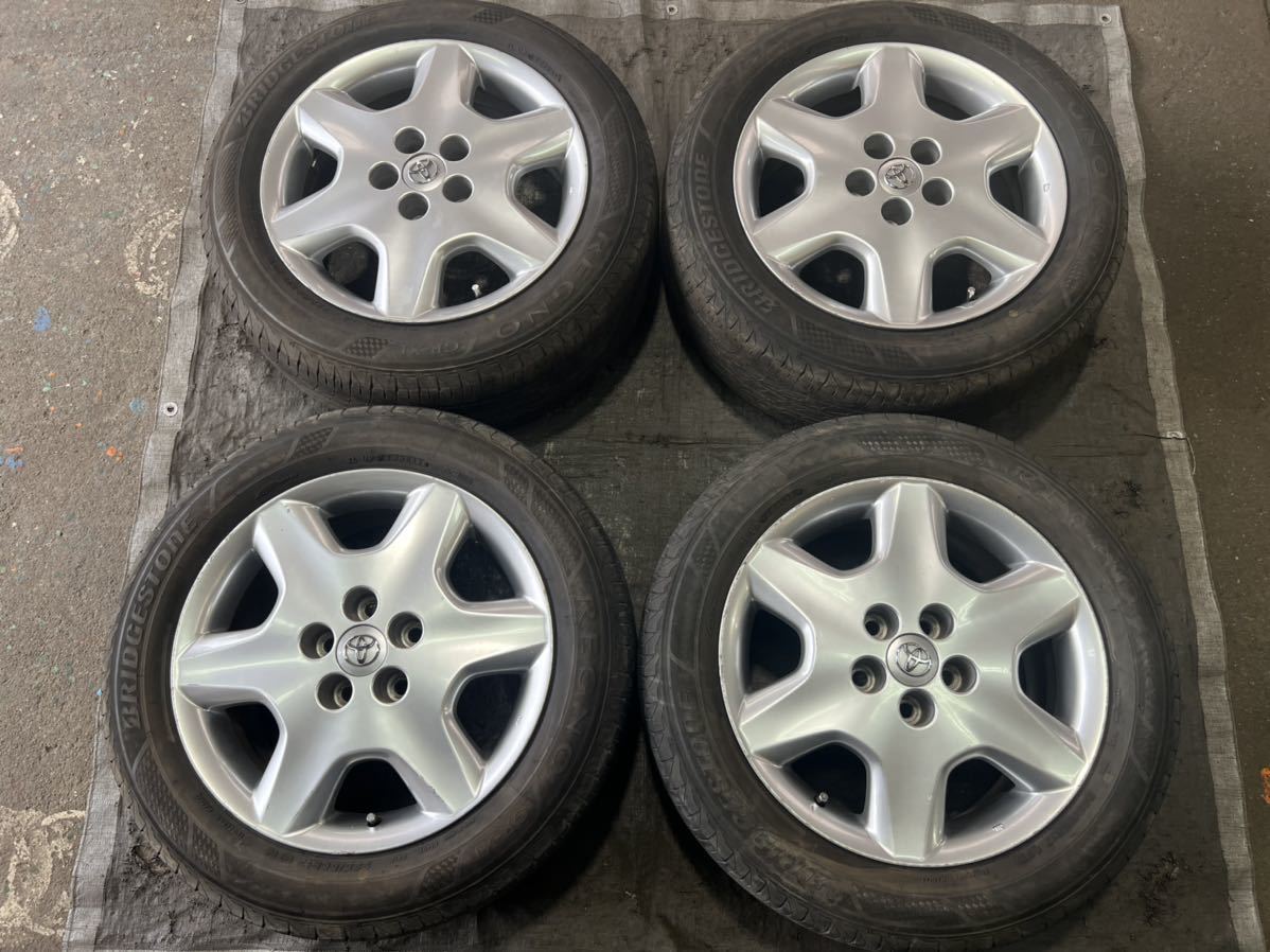 送料無料，安い 溝あり トヨタ 30系 セルシオ純正/17&times;7.5j+45/ブリジストンレグノGR-XI/225/55/17/2016年/4本セット 高グレード(ラジアルタイヤ)｜売買されたオークション情報、yahooの商品情報をアーカイブ公開 - 5穴