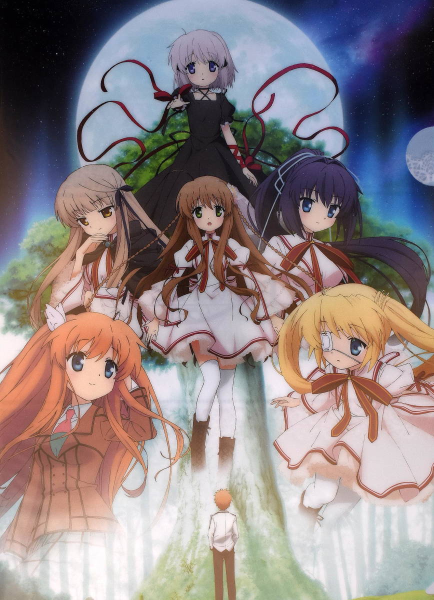 アニメ Rewrite リライト A4クリアファイル 4種 神戸小鳥 鳳ちはや