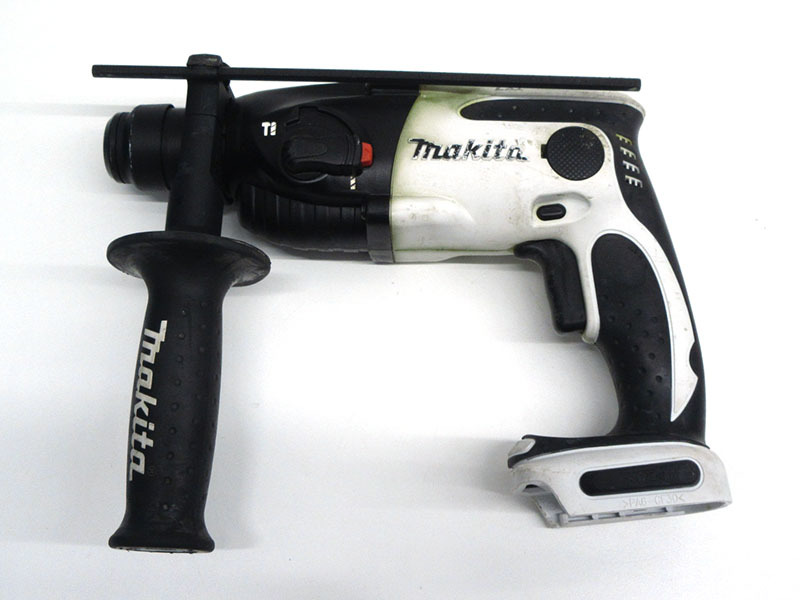 【中古】makita(マキタ) 14.4V 16mm 充電式ハンマドリル HR162DRFX【d20179900001422d】 マキタ 14.4V 16mm 充電器 バッテリ1 青(本体