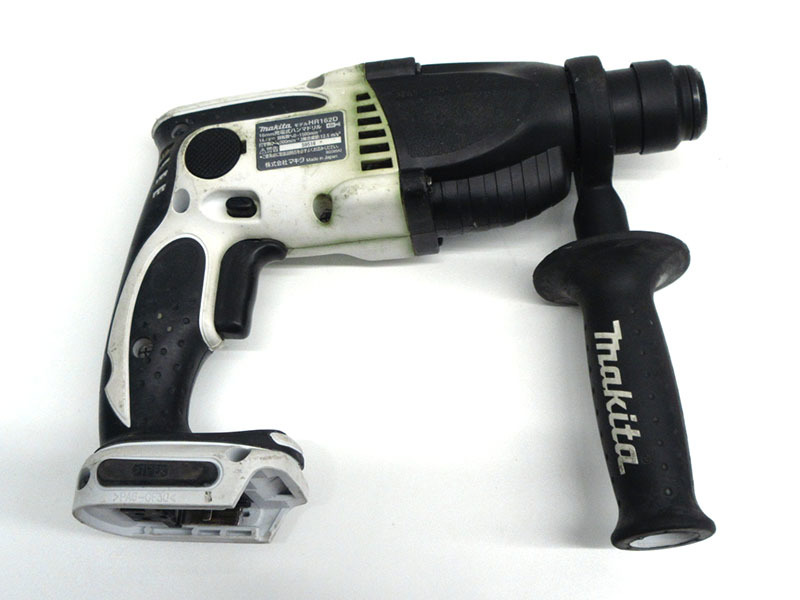 【中古】makita(マキタ) 14.4V 16mm 充電式ハンマドリル HR162DRFX【d20179900001422d】 マキタ 14.4V 16mm 充電器 バッテリ1 青(本体