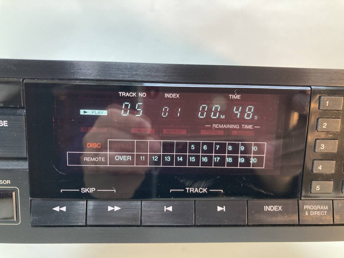 TEAC CD-P1260 CDプレイヤー 黒 リモコン 取説付きの通販はau PAY
