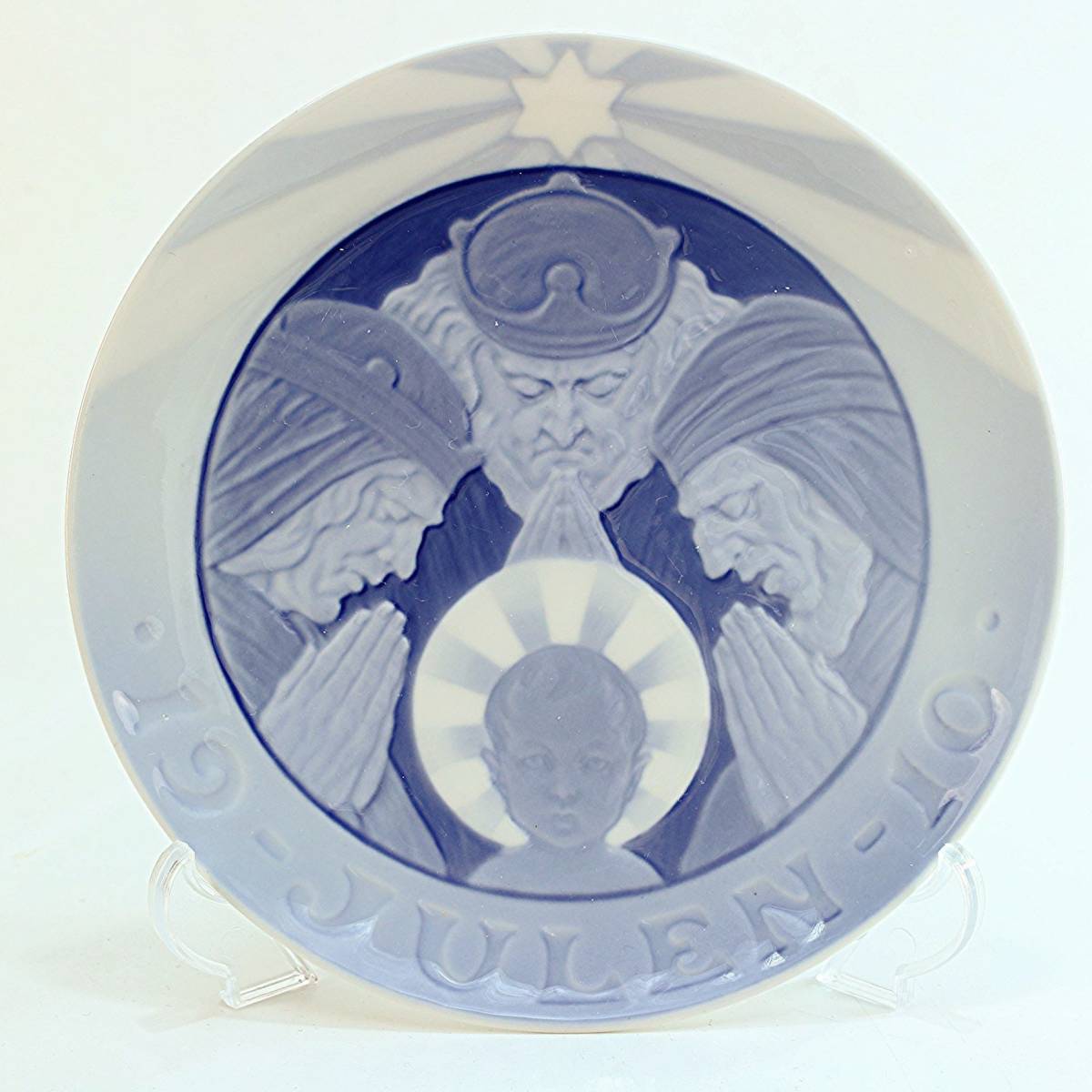 1910年 ロイヤルコペンハーゲン イヤープレート 「三賢人」 北欧