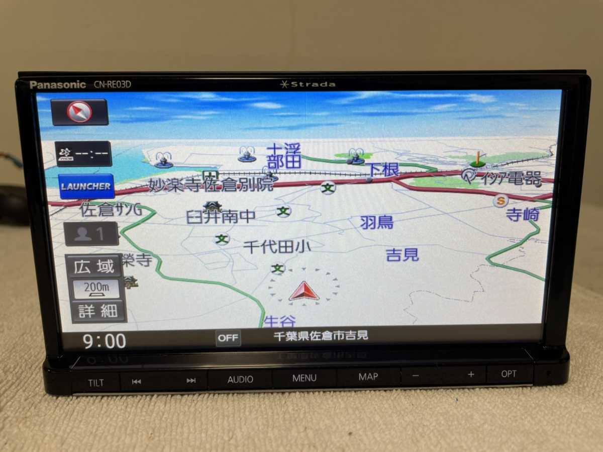 Panasonic CN-RE03D カーナビ Bluetooth (2016)