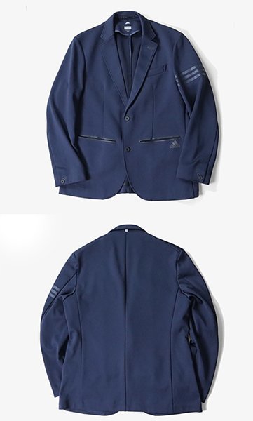 adidas ◇アイコンスーツ ネイビー サイズX0 (CLIMALITE使用 