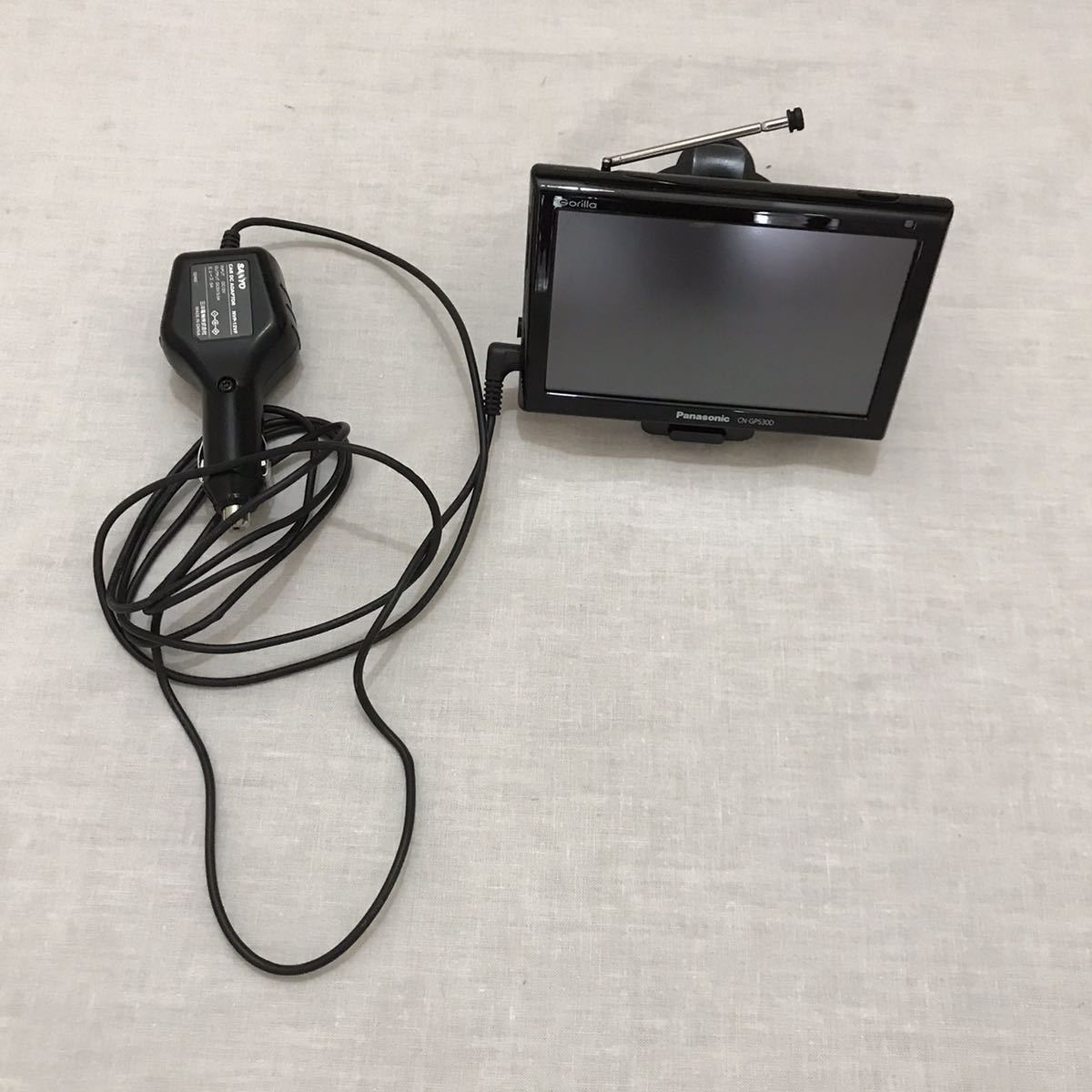 Panasonic Gorilla ポータブルナビ CN-GP530D シガーソケット cngp530d