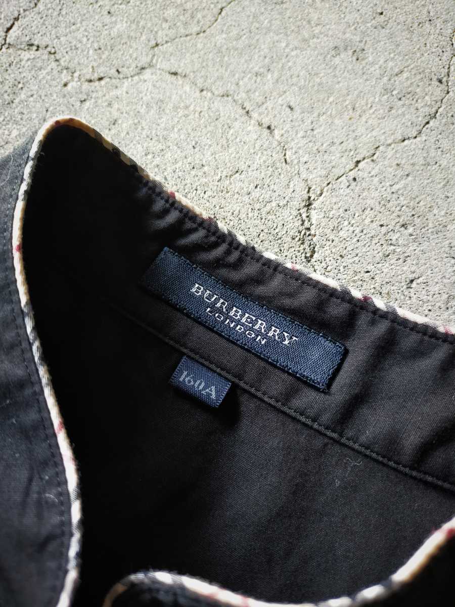 BURBERRY LONDON バーバリー　デニム 半袖シャツ　160A BURBERRY LONDON バーバリー デニム 半袖シャツ 160A Burberry 半袖