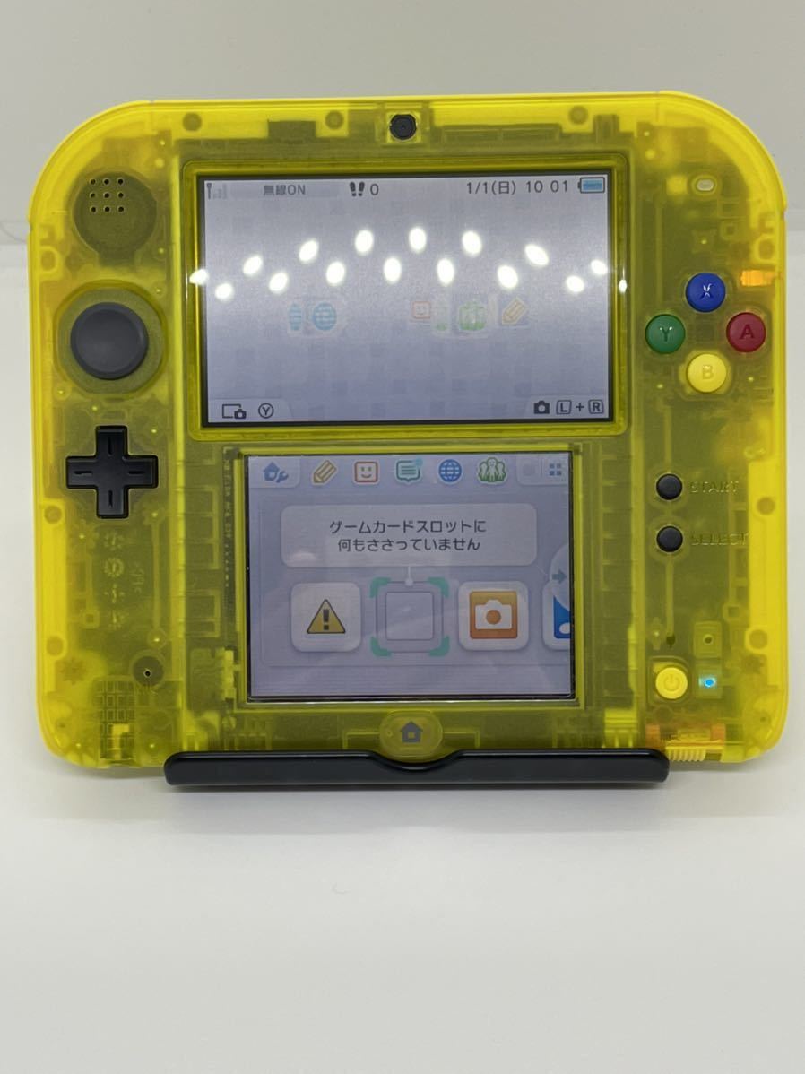 美品】ニンテンドー2DS ポケットモンスター ピカチュウイエロー 多かろ