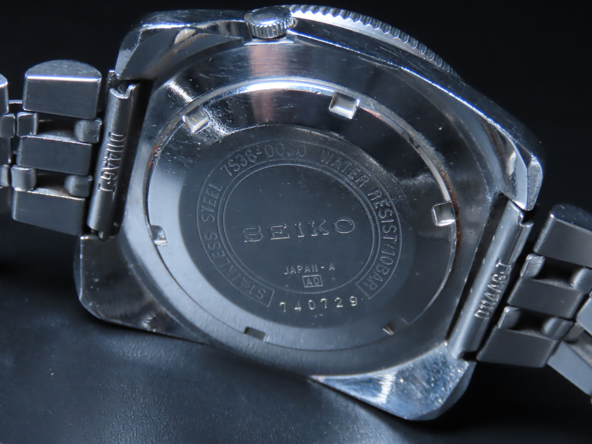 希少品 SEIKO 5 SPORTS セイコー ファイブスポーツ チェッカーベゼル 